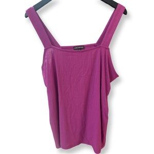 Lane Bryant Magenta Tank Top